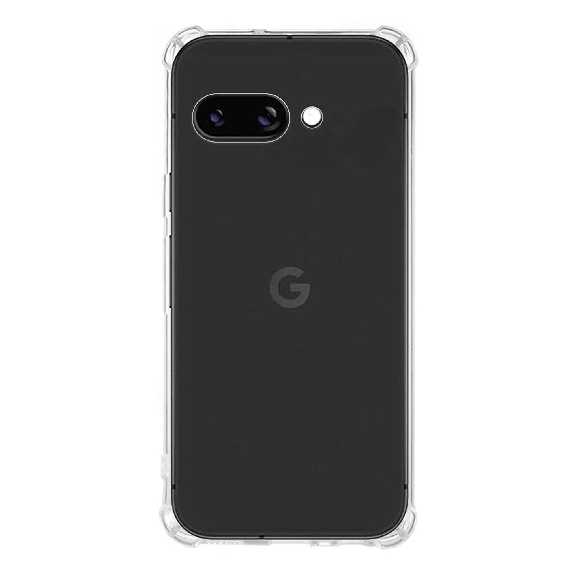 For Google Pixel 9a Case KALEBOL KLB-TPU001  1.5mm TPU Transparent Anti-Drop Phone Cover - Transparent