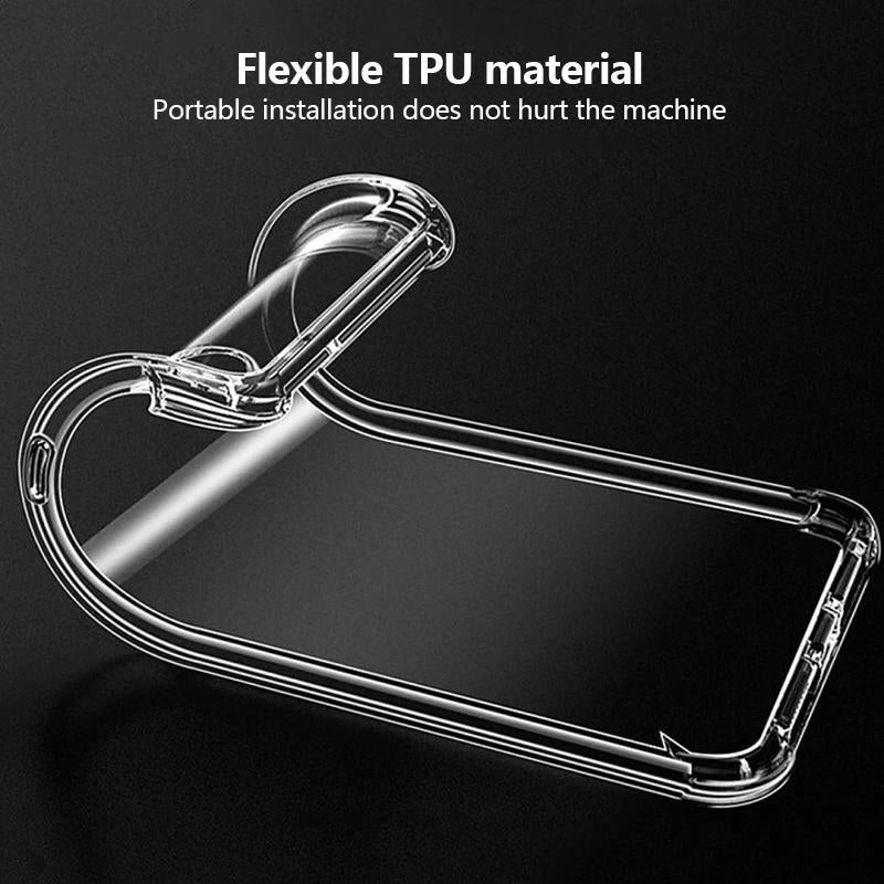 For Google Pixel 9a Case KALEBOL KLB-TPU001  1.5mm TPU Transparent Anti-Drop Phone Cover - Transparent