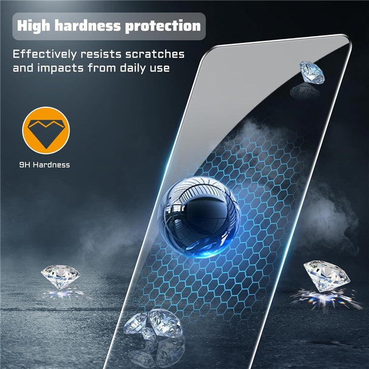 For Samsung Galaxy A16 5G  /  4G Clear TPU Anti-Scratch Phone Case + 2.5D Arc Edge Screen Protector