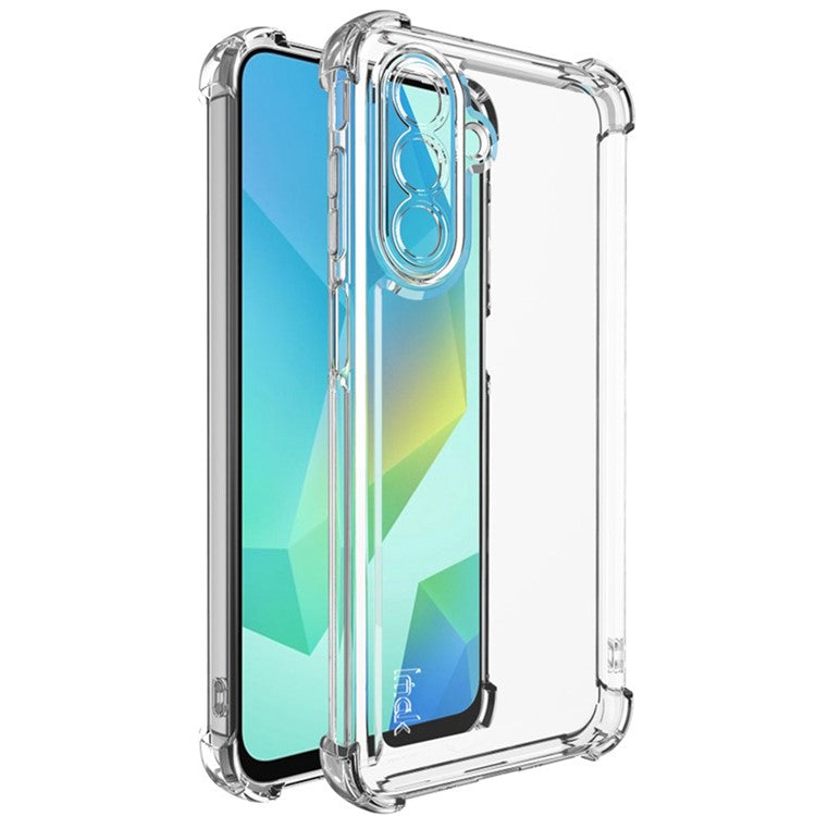 IMAK UX-4 Series For Samsung Galaxy A26 5G Case Straight Frame Four Corner Shockproof Clear TPU Cover