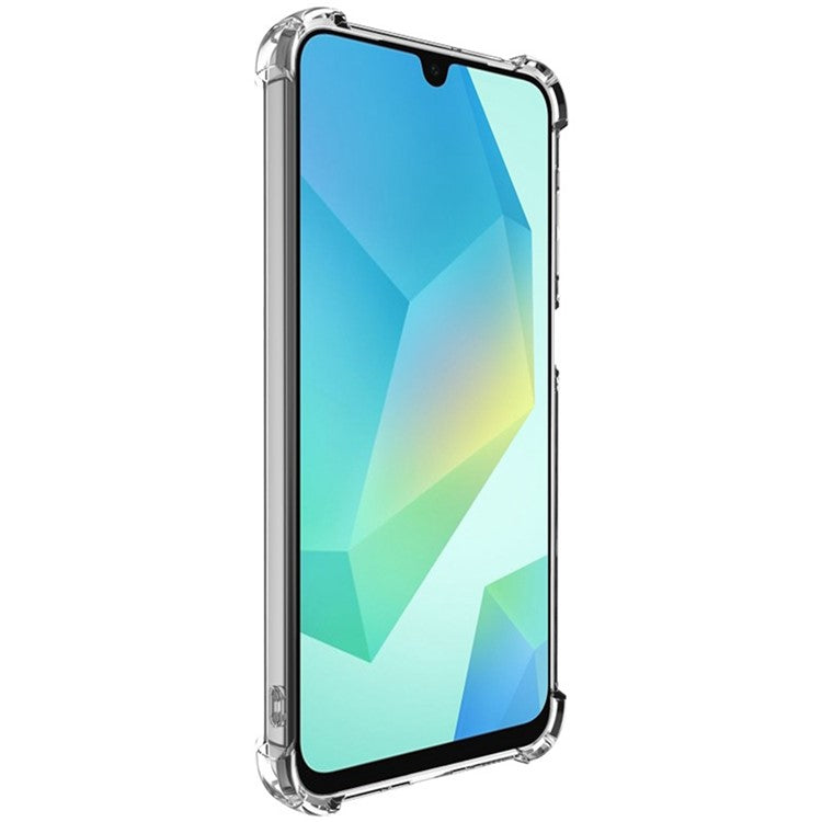 IMAK UX-4 Series For Samsung Galaxy A26 5G Case Straight Frame Four Corner Shockproof Clear TPU Cover