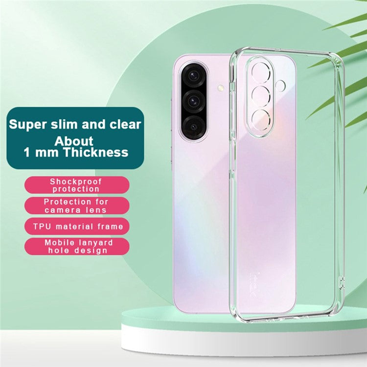 IMAK UX-5 Series Phone Cover for Samsung Galaxy A26 5G Clear Case Shockproof TPU Slim Phone Back Cover