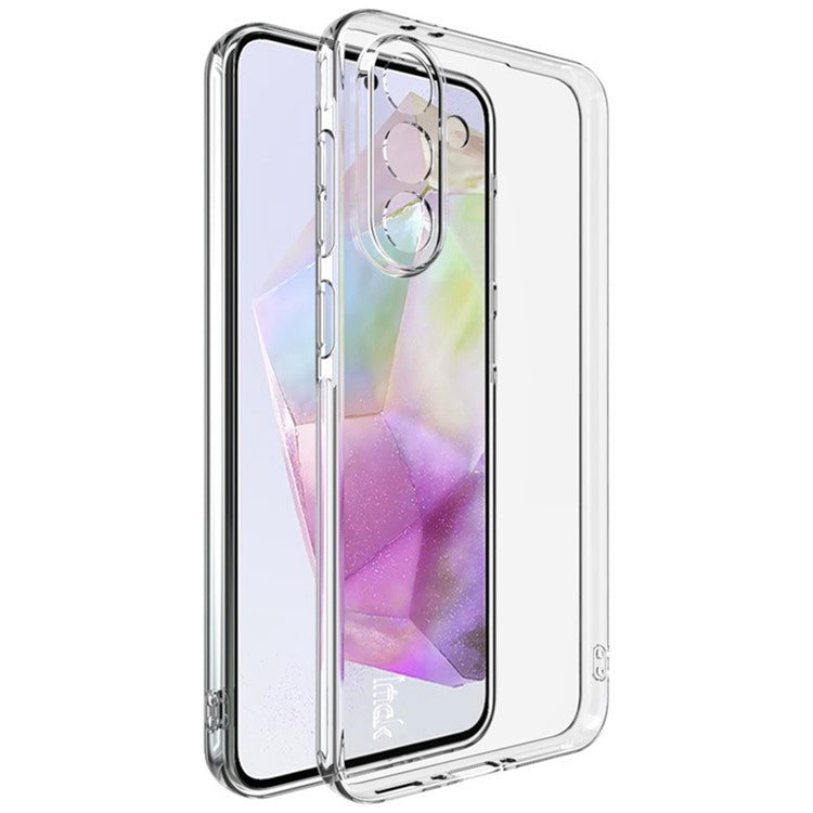 IMAK UX-5 Series Phone Cover for Samsung Galaxy A56 5G Clear Case Shockproof TPU Slim Phone Back Cover