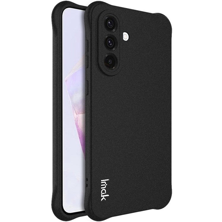 IMAK For Samsung Galaxy A56 5G Case TPU Phone Cover Airbag Shockproof Protection - Black