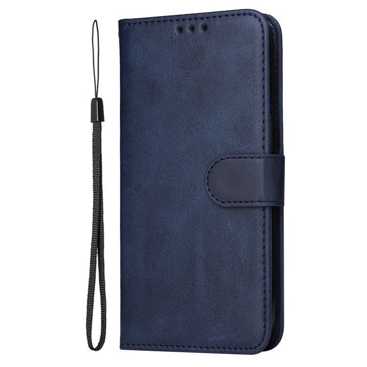 Wallet Case for vivo Y300 5G / Y200 5G / V40 Lite (Indonesia) 5G / 4G Leather Phone Cover - Blue