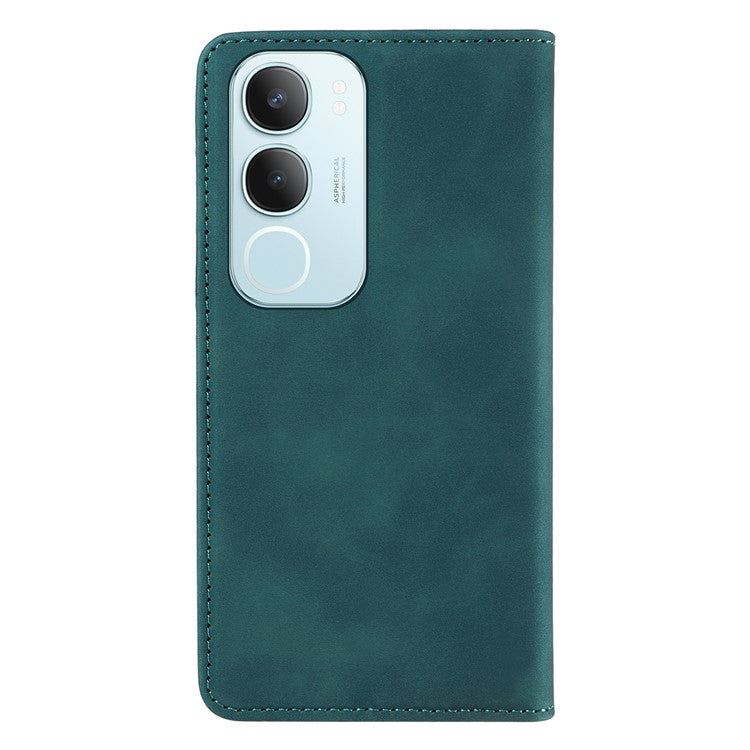 BETOPNICE 003 For vivo Y19s 4G Wallet Case Leather Phone Cover with Stand - Green