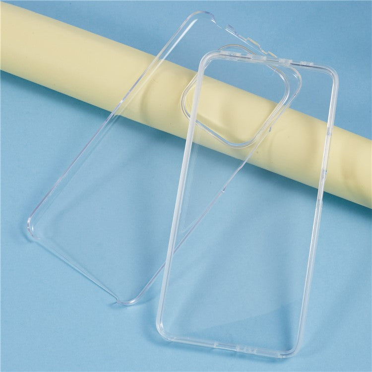 For Xiaomi Redmi Note 14 5G Case TPU Frame Clear Acrylic Back Phone Cover with PET Film