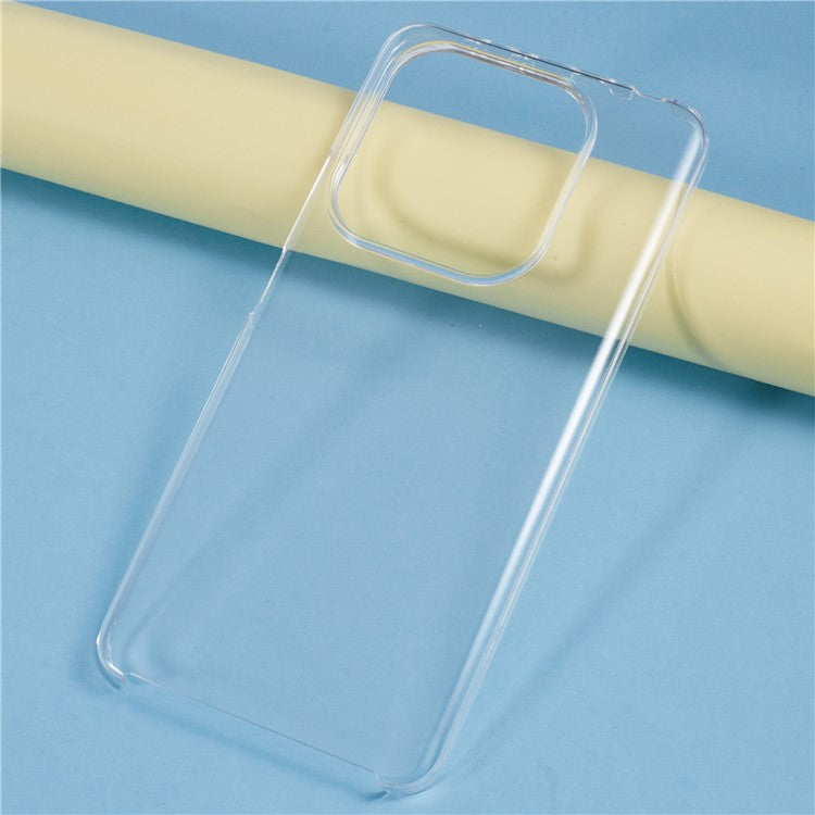 For Xiaomi Redmi Note 14 5G Case TPU Frame Clear Acrylic Back Phone Cover with PET Film