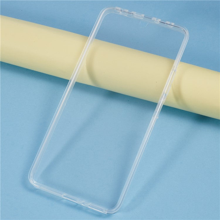 For Xiaomi Redmi Note 14 5G Case TPU Frame Clear Acrylic Back Phone Cover with PET Film