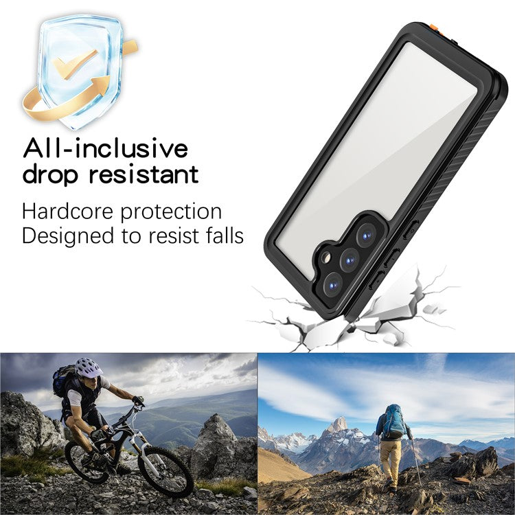 REDPEPPER FS / FM Series For Samsung Galaxy S25 Waterproof Case IP68 Shockproof Phone Cover