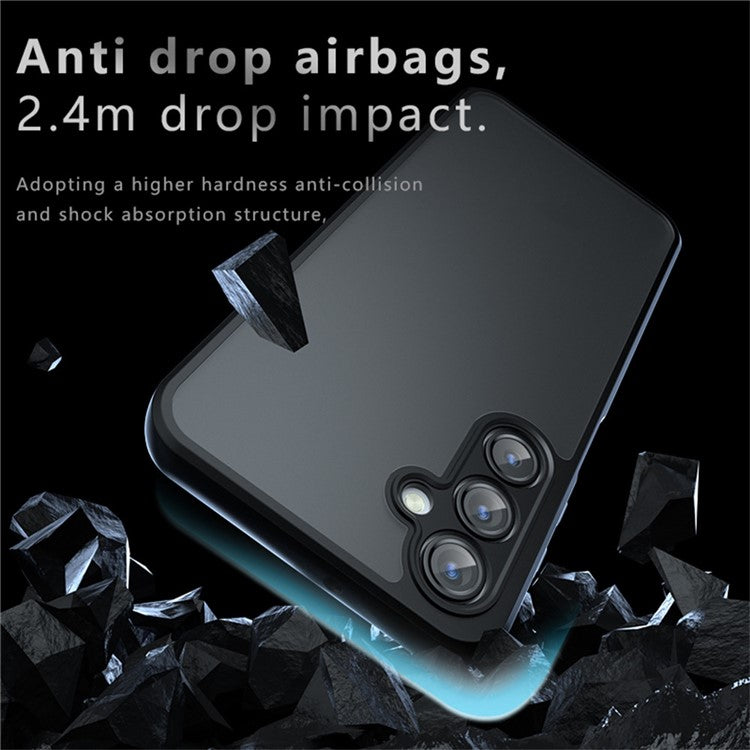 For Samsung Galaxy A26 5G Case Drop-Proof TPU + PC Matte Back Phone Cover