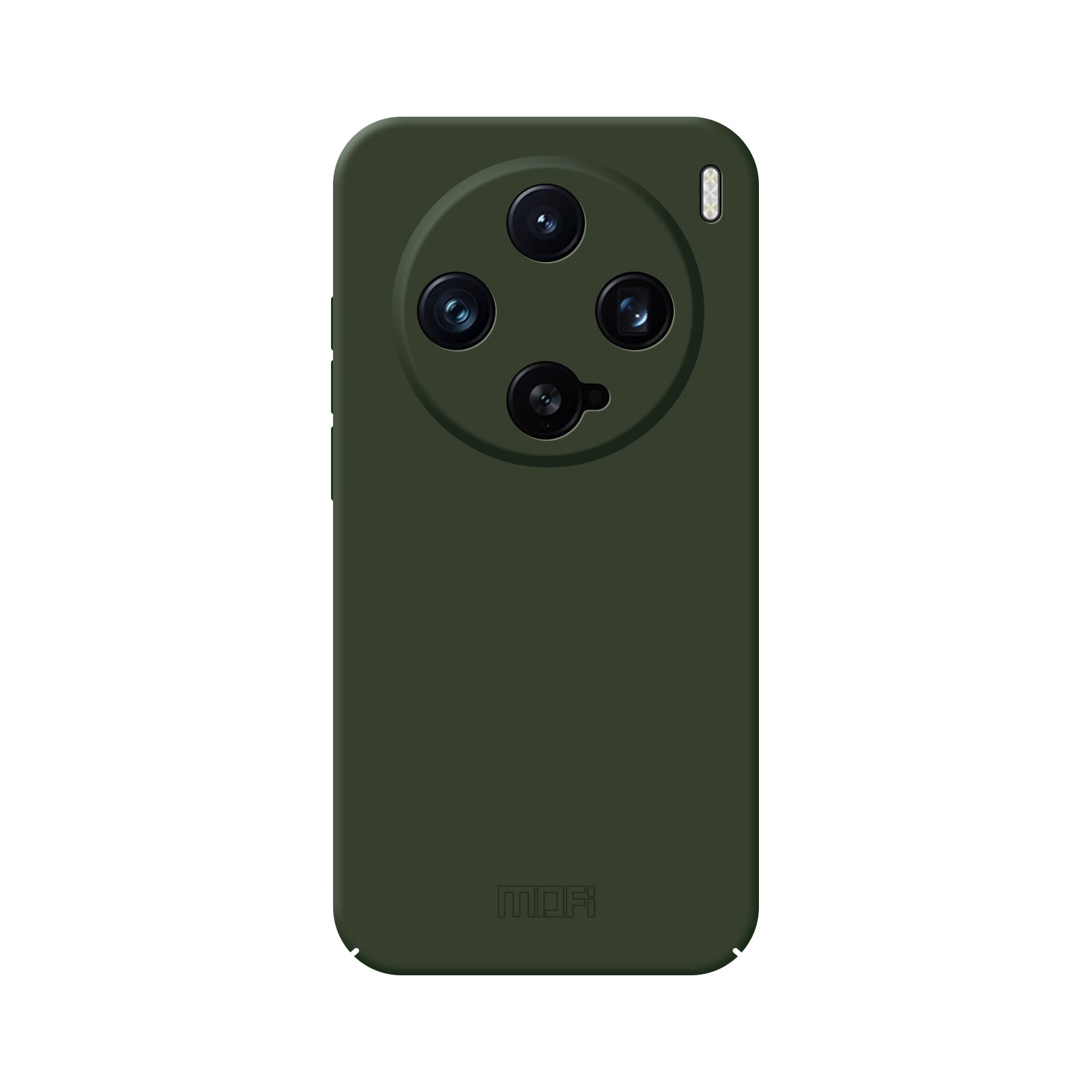 For vivo X200 Pro mini 5G MOFI JK Qin Series Skin-Touch Matte Phone Case Acrylic+TPU Shockproof Cover - Green