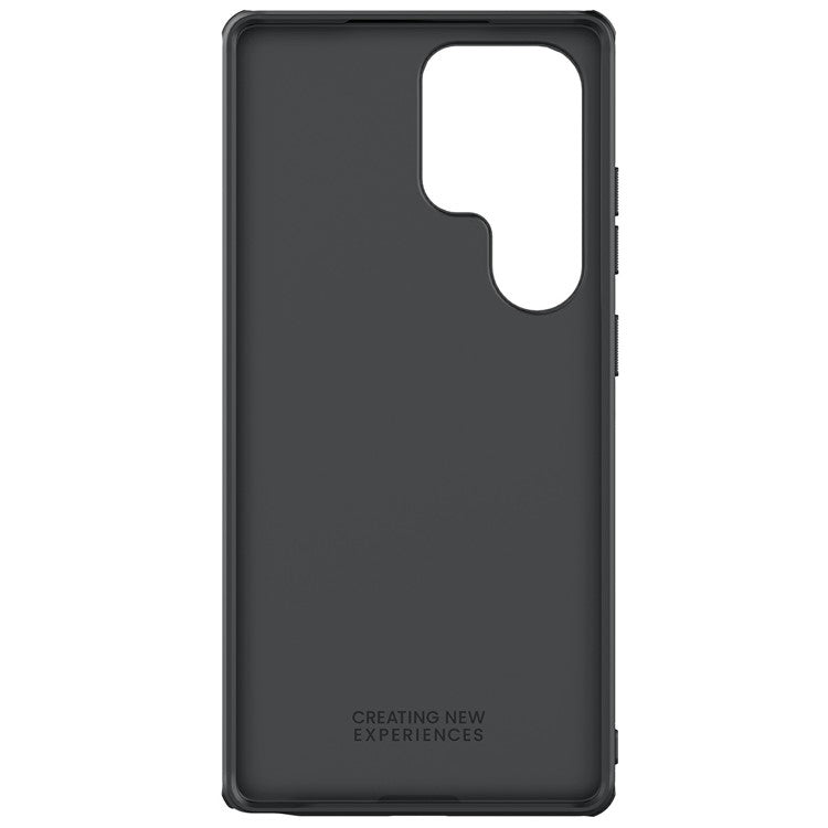 NILLKIN Frosted Shield Pro For Samsung Galaxy S25 Ultra Case Matte PC+TPU Phone Cover - Black