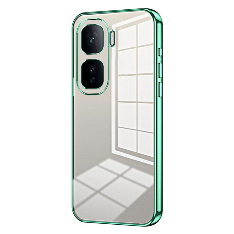 For vivo iQOO Neo10 5G / Neo10 Pro 5G Case Electroplating Frame Soft TPU Phone Cover - Green