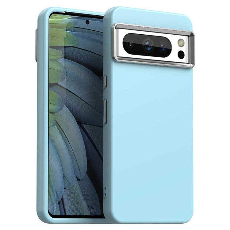 For Google Pixel 8 Pro Case TPU + TPE Anti Drop Protection Phone Cover - Blue