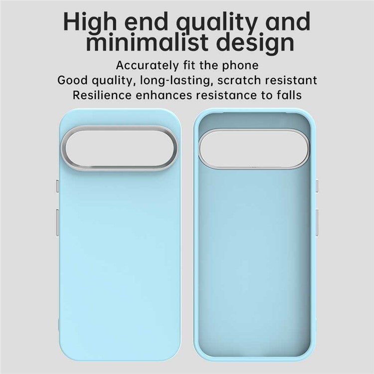 For Google Pixel 9 Pro XL Case TPU + TPE Anti Drop Protection Phone Cover - Blue