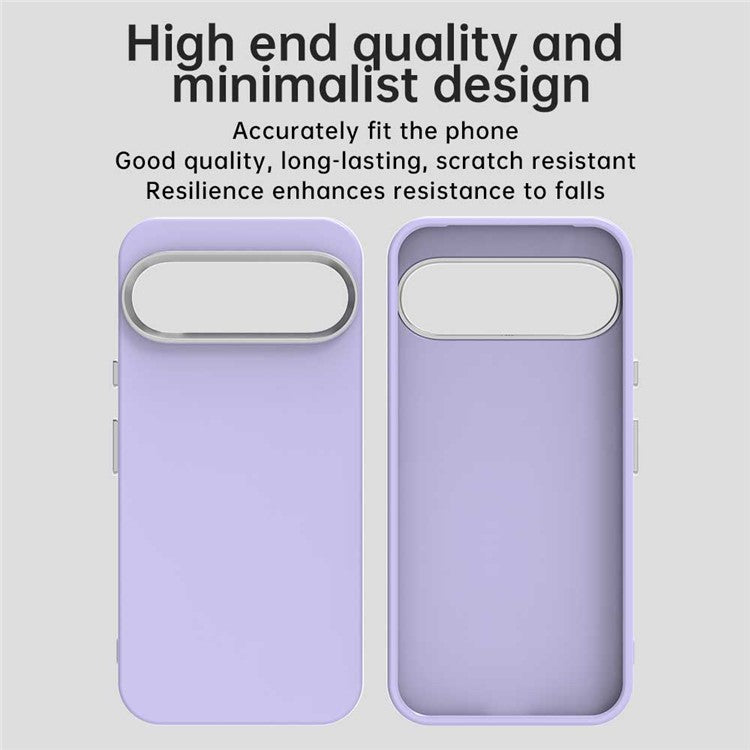 For Google Pixel 9 Pro XL Case TPU + TPE Anti Drop Protection Phone Cover - Purple