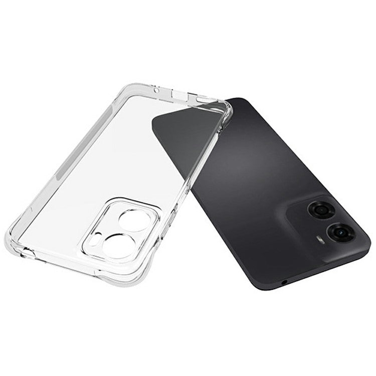 For Motorola Moto G05 4G TPU Phone Case Non Slip Transparent Mobile Phone Cover