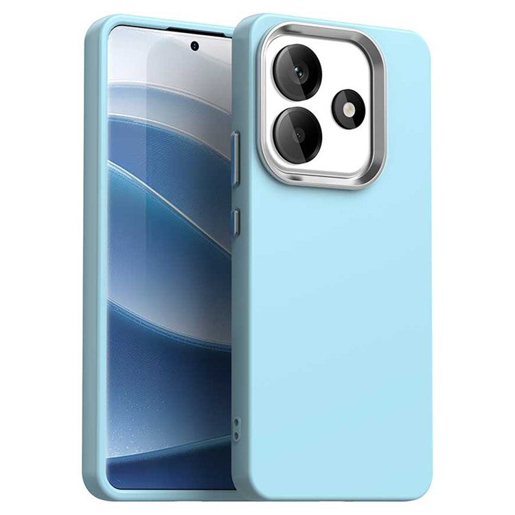 For Xiaomi Redmi Note 14 5G Case TPU + TPE Anti Drop Protection Phone Cover - Blue