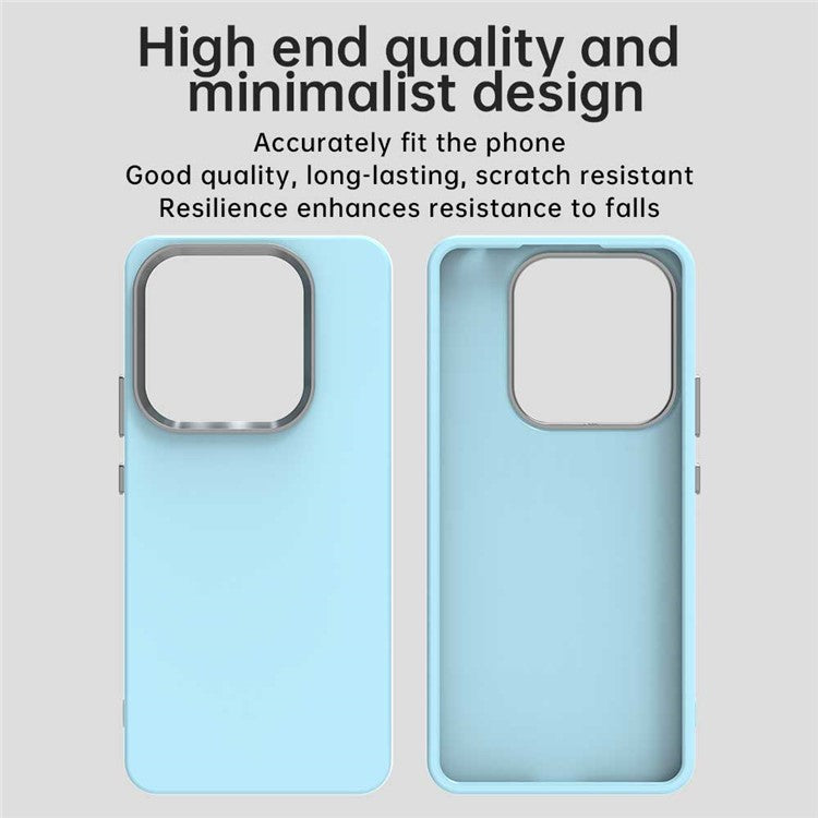 For Xiaomi Redmi Note 14 5G Case TPU + TPE Anti Drop Protection Phone Cover - Blue