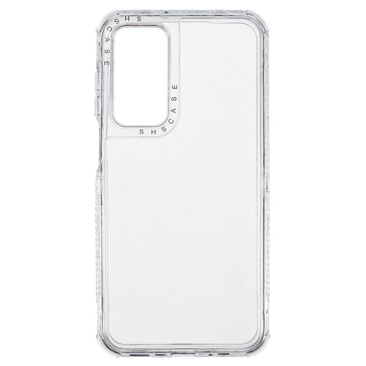 For Samsung Galaxy S25 Crystal Clear Case 3 in 1 Shockproof PC + TPU Phone Cover 