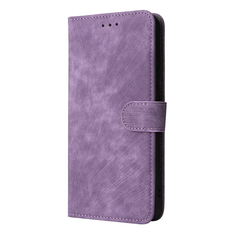 Wallet Phone Case for vivo V40 SE 5G 80W / V40 Lite (Indonesia) 4G / 5G RFID Blocking PU Leather Cover Stand View - Purple