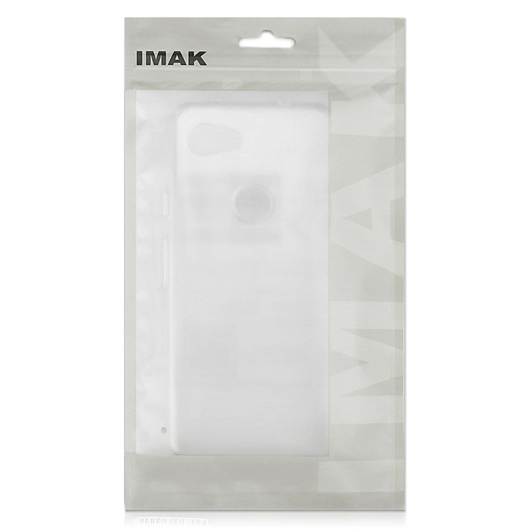 IMAK UX-4 Series For vivo X100 5G Case Straight Frame Four Corner Shockproof Clear TPU Cover