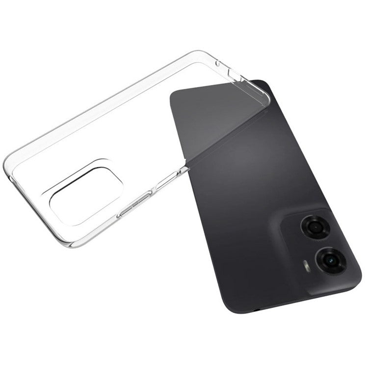 For Motorola Moto G05 4G Clear Phone Case Watermark-Resistant TPU Back Cover