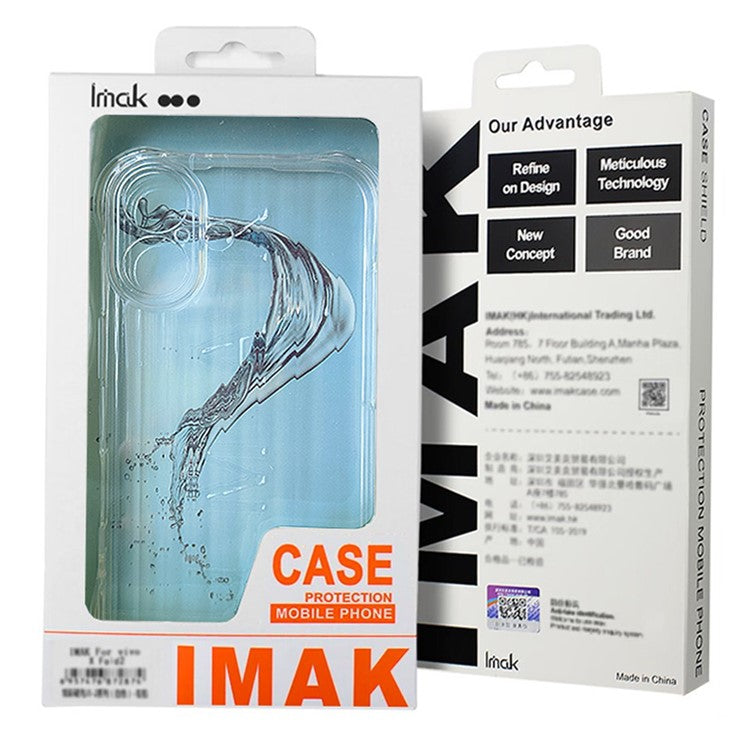 IMAK For Samsung Galaxy S25 Ultra Case Compatible with MagSafe Shockproof PC TPU Clear Phone Cover