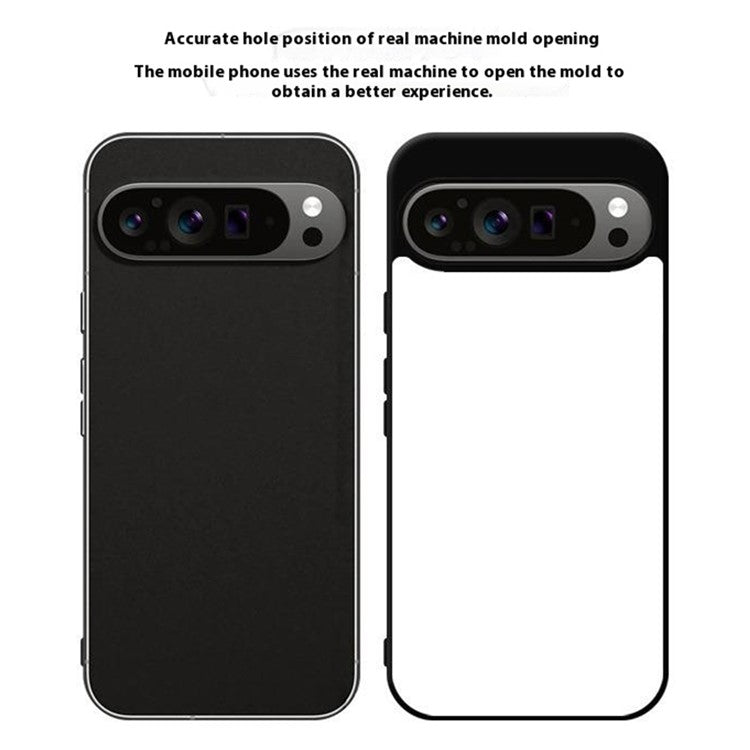 10Pcs  /  Pack For Google Pixel 9 / 9 Pro Case PC + TPU Phone Cover Support Heat Transfer Printing