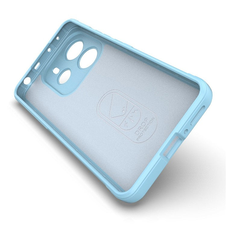 For Xiaomi Redmi Note 14 5G Case Anti-Drop Soft TPU Rugged Phone Back Cover - Baby Blue