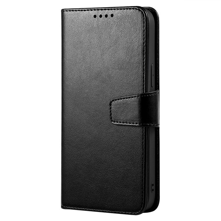 For Google Pixel 9 Pro / Pixel 9 Case Stand Card Holder Wallet Leather Phone Cover - Black