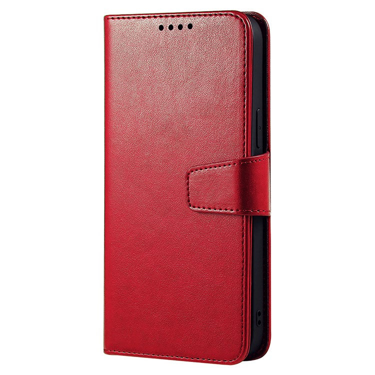 For Google Pixel 9 Pro / Pixel 9 Case Stand Card Holder Wallet Leather Phone Cover - Red