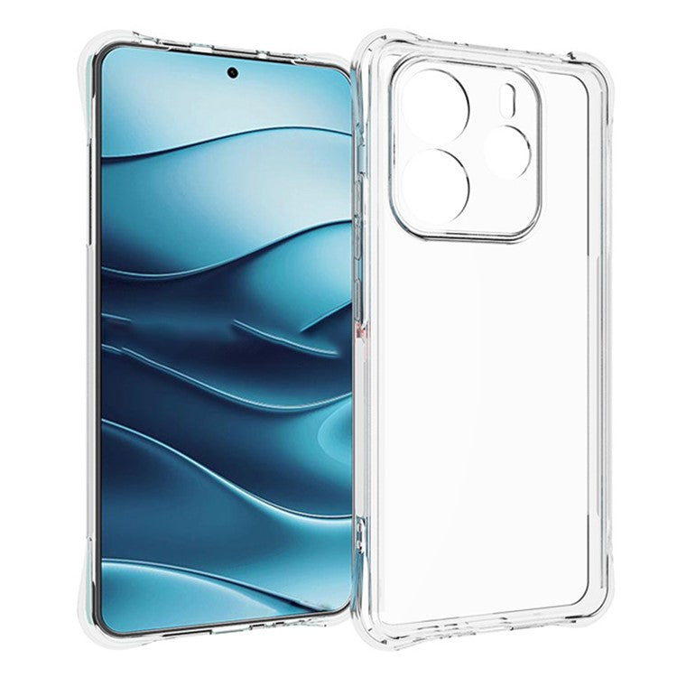 For Xiaomi Redmi Note 14 5G TPU Phone Case Non Slip Transparent Mobile Phone Cover