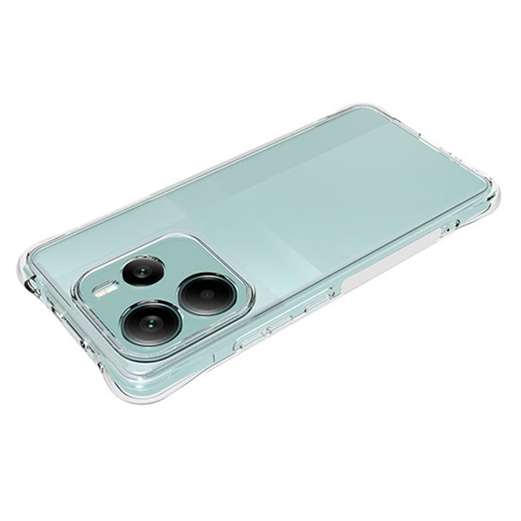 For Xiaomi Redmi Note 14 5G TPU Phone Case Non Slip Transparent Mobile Phone Cover