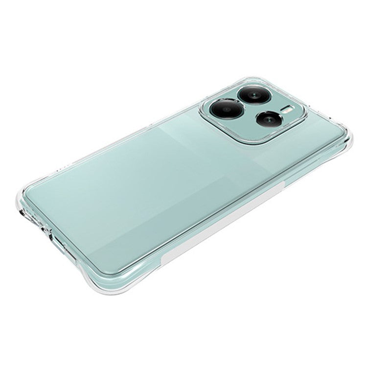 For Xiaomi Redmi Note 14 5G TPU Phone Case Non Slip Transparent Mobile Phone Cover