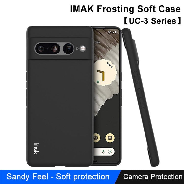 IMAK UC-3 Series for Google Pixel 7 Pro 5G Matte TPU Back Cover Anti-drop Anti-scratch Smartphone Case