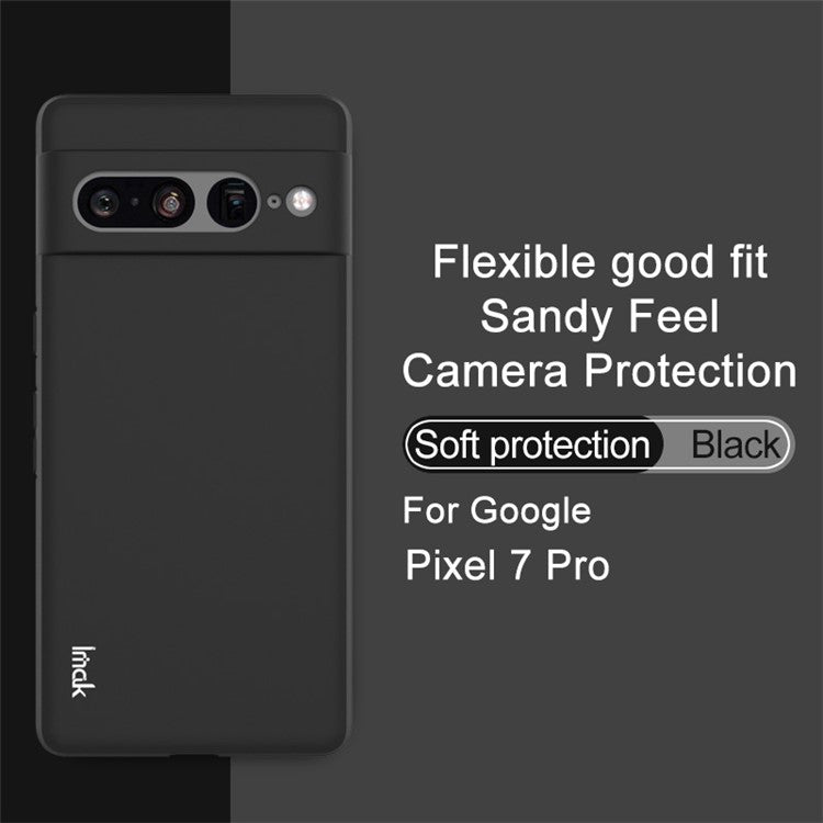 IMAK UC-3 Series for Google Pixel 7 Pro 5G Matte TPU Back Cover Anti-drop Anti-scratch Smartphone Case