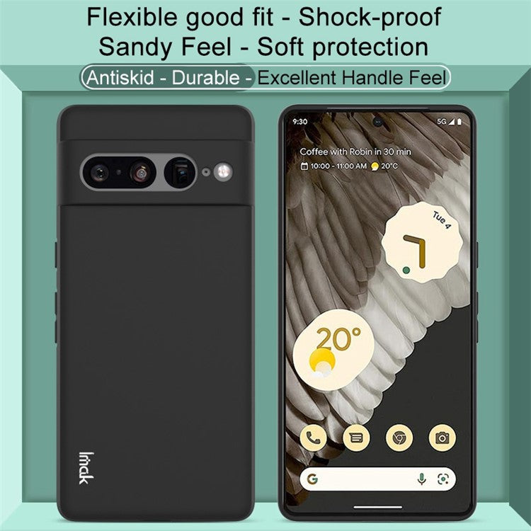 IMAK UC-3 Series for Google Pixel 7 Pro 5G Matte TPU Back Cover Anti-drop Anti-scratch Smartphone Case