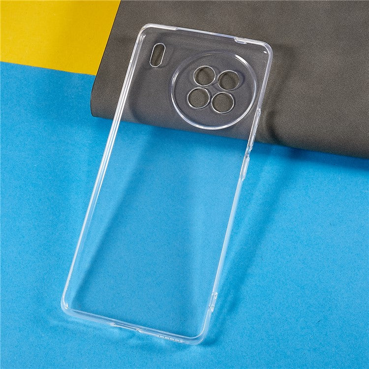 For vivo X90 5G Ultra Slim Transparent Soft TPU Protective Phone Case Anti-fall Cell Phone Cover