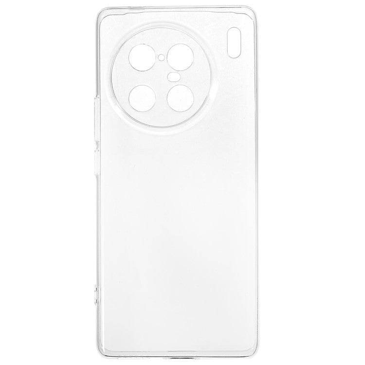 Back Shell for vivo X90 Pro+ 5G, Soft TPU Phone Case Anti-fall Transparent Clear Slim Phone Cover