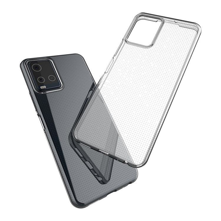 Ultra Slim Phone Case for vivo Y21 4G Crystal Clear Shockproof Case Anti-Fall TPU Cell Phone Protector