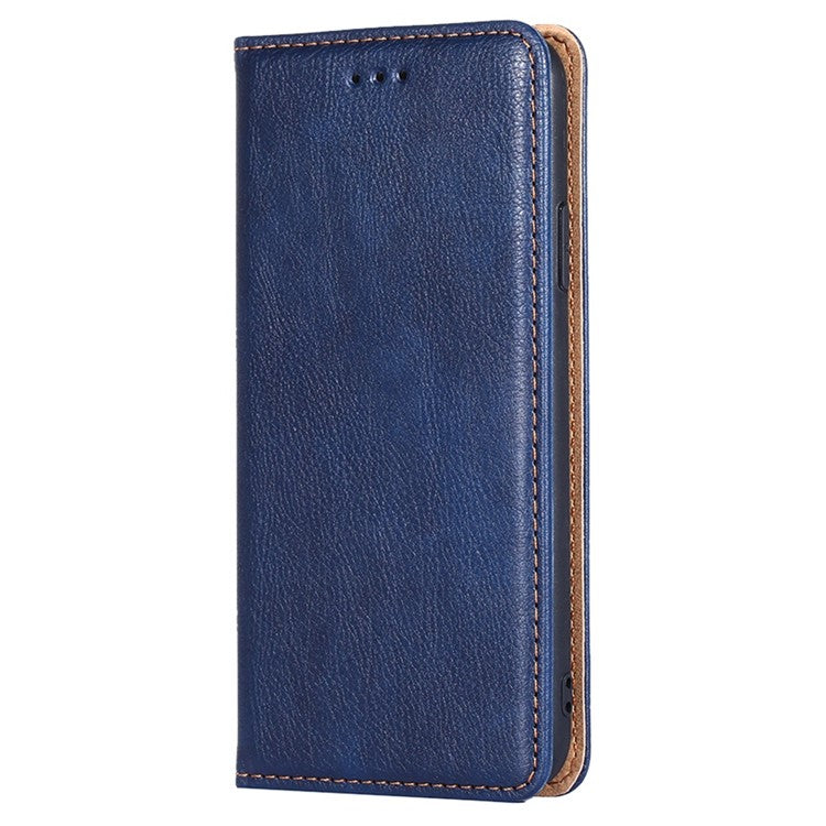 Cell Phone Cover for vivo X90 Pro 5G, Anti-Scratch Foldable Stand Wallet PU Leather Phone Case Magnetic Auto-closing Shell - Blue