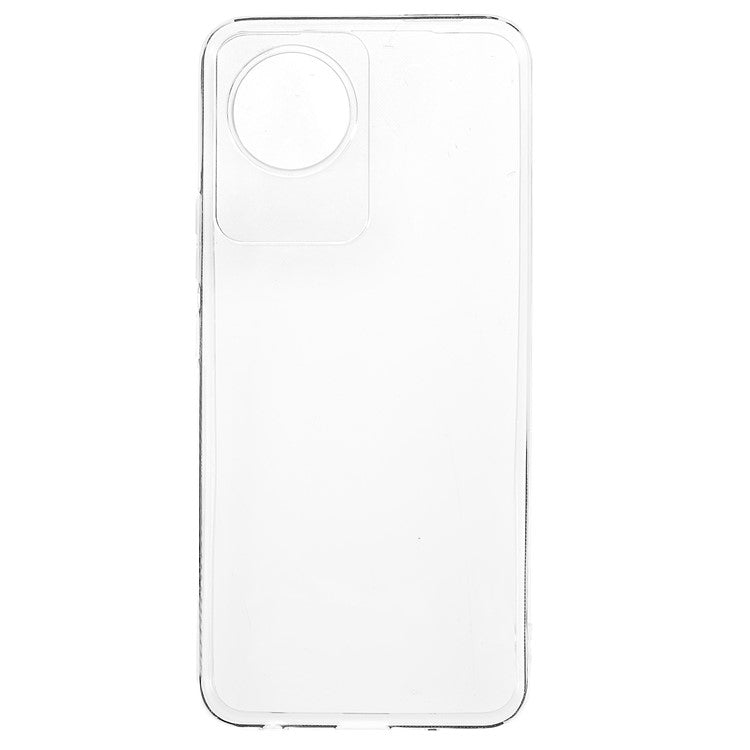 For vivo Y02 4G Ultra Slim Soft TPU Transparent Case Drop-proof Cell Phone Protective Cover