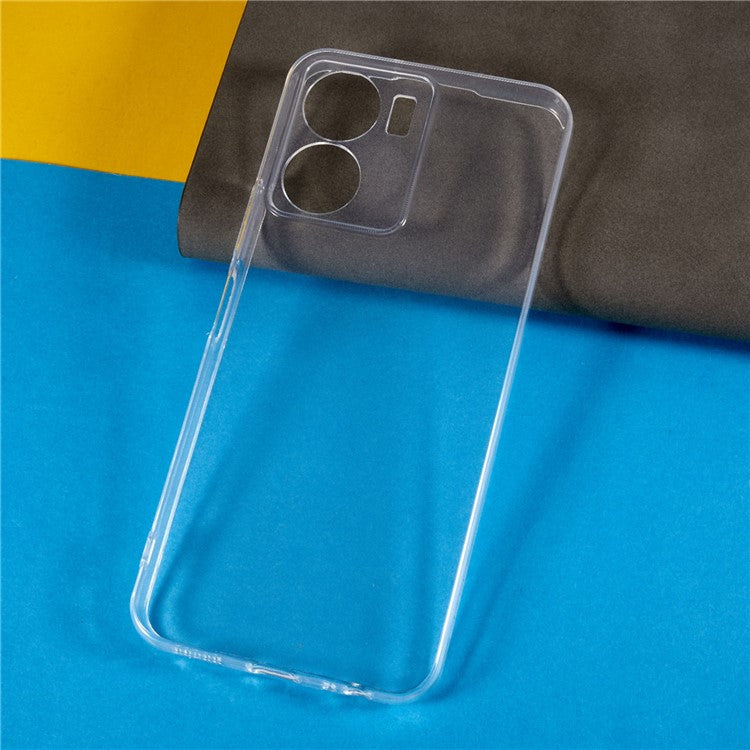 For vivo Y35 5G Ultra Thin Mobile Phone Shell Protector Phone Case High Transparency Clear Flexible TPU Cover