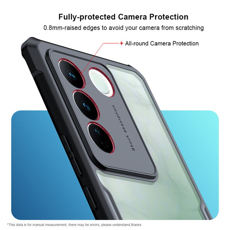 XUNDD For vivo S16 Pro Acrylic+TPU Phone Case Precise Cutouts Camera Protection Anti-scratch Phone Back Cover