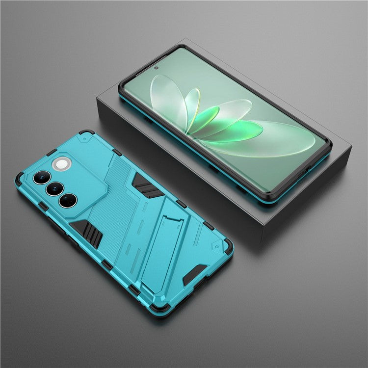 Mobile Phone Cover For vivo S16 Pro, Kickstand Protective Anti-scratch Phone Case - Baby Blue