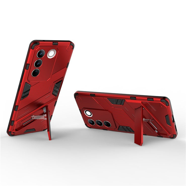 Mobile Phone Cover For vivo S16 Pro, Kickstand Protective Anti-scratch Phone Case - Red