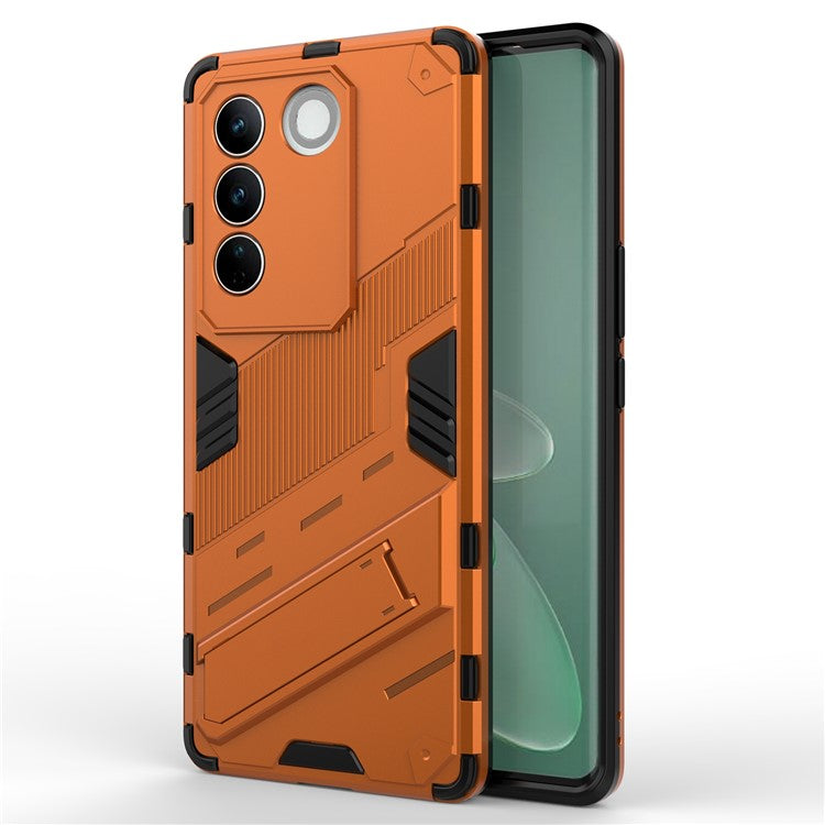 Mobile Phone Cover For vivo S16 Pro, Kickstand Protective Anti-scratch Phone Case - Orange