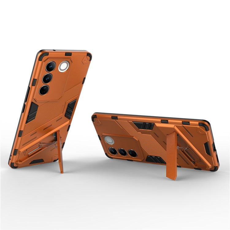 Mobile Phone Cover For vivo S16 Pro, Kickstand Protective Anti-scratch Phone Case - Orange